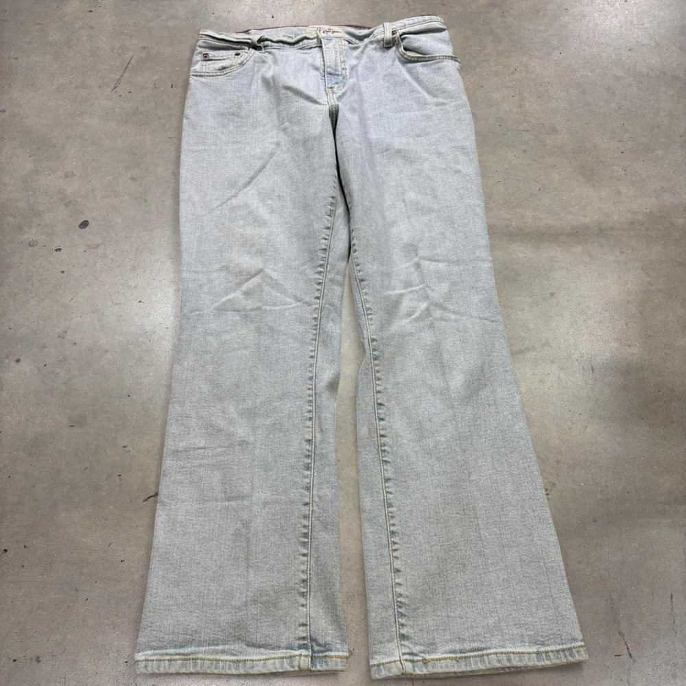 Levis 550 Relaxed Bootcut Jeans Light Wash Blue Y2K 14S